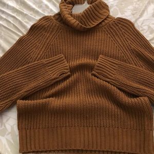 Warm knit turtleneck